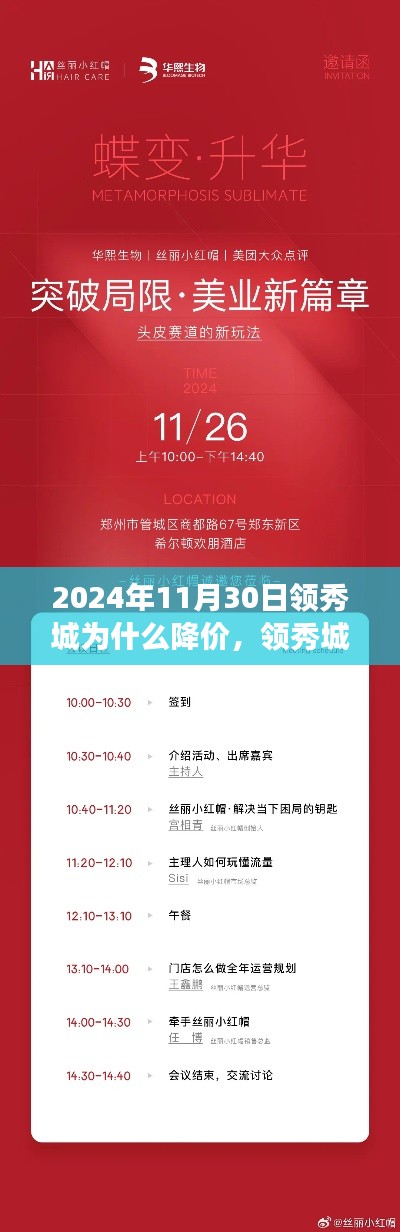 揭秘领秀城降价背后的故事,变化的力量与自信的跃升,深度解析降价原因与影响(2024年11月30日)