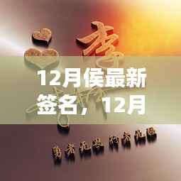 探索个性表达新纪元,12月最新签名潮流风尚