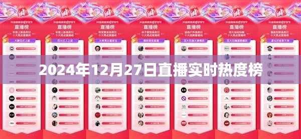 『2024年直播热度榜,实时更新,精彩纷呈』