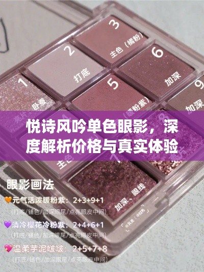 悦诗风吟单色眼影，深度解析价格与真实体验分享